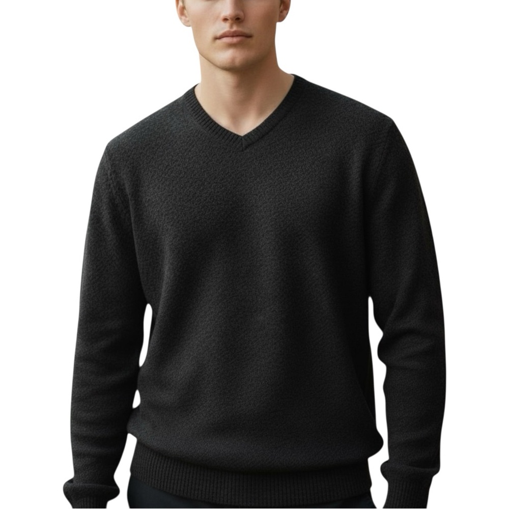 Polo Ralph Lauren Pure Merino V-Neck Pullover Sweater Men’s Size Large NWOT